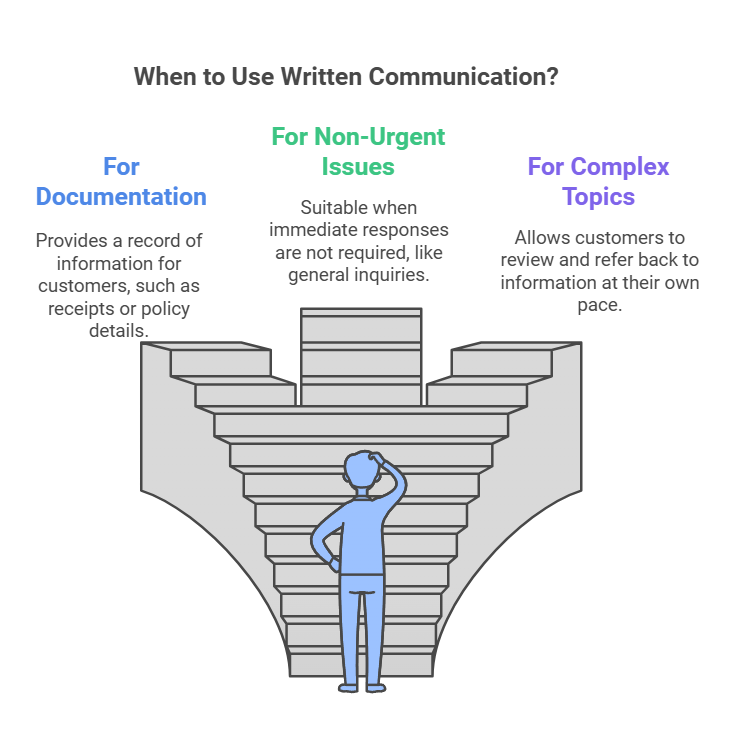 Section 5.2: When and When Not to Use Written Communication ...